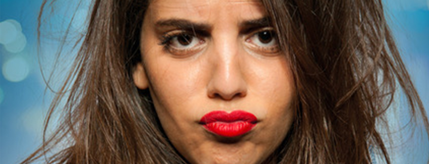 Bandeau Inès Reg spectacle tournée humour zenith de strasbourg europe