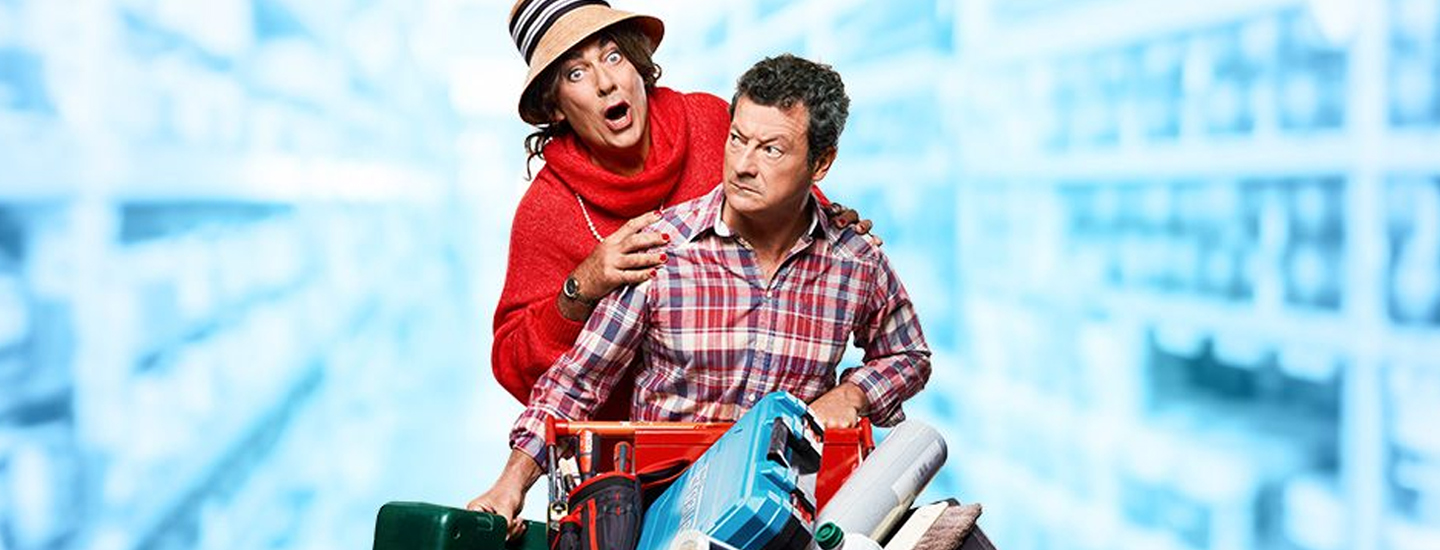 Bandeau Les Chevaliers du fiel travaux d'enfer spectacle humour zenith de strasbourg europe