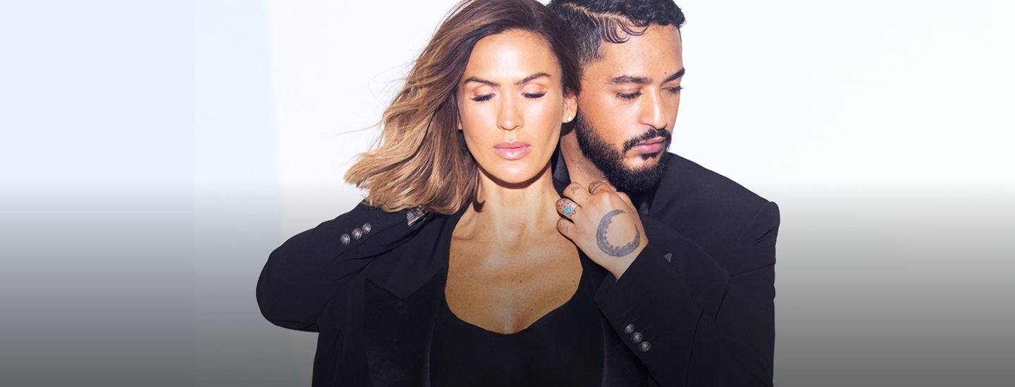 Bandeau Vitaa & Slimane concert tournée versus zénith de strasbourg europe