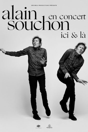 Affiche Alain Souchon Ici et là concert zenith de strasbourg europe