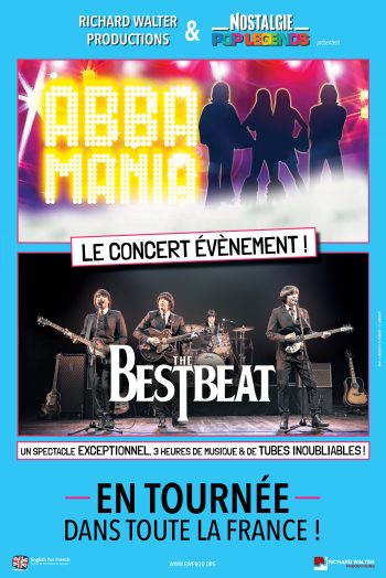 Pop legends Abba Mania The Bestbeat concert tournée zenith de strasbourg europe