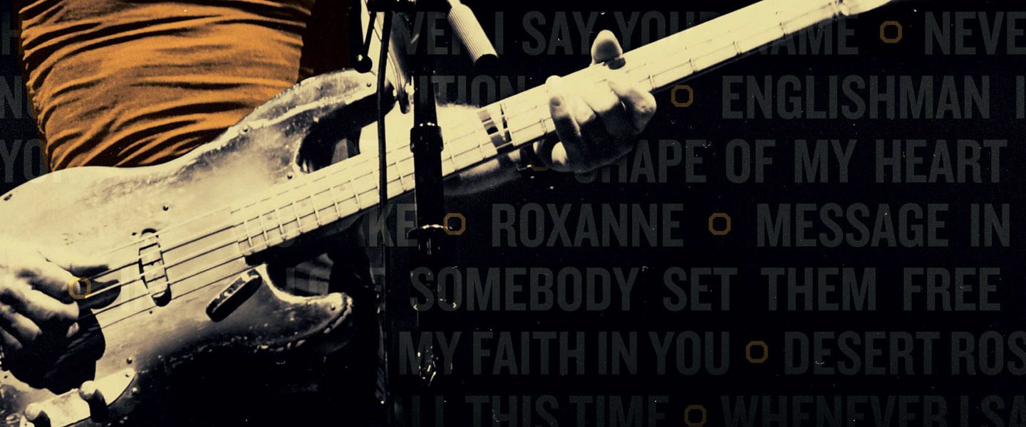 Bandeau slider home page STING MY SONGS concert tournée Zénith de Strasbourg Europe