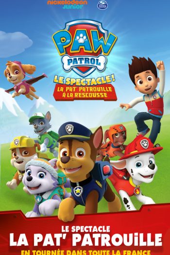 Pat Patrouille spectacle enfants famille Zénith de Strasbourg Europe