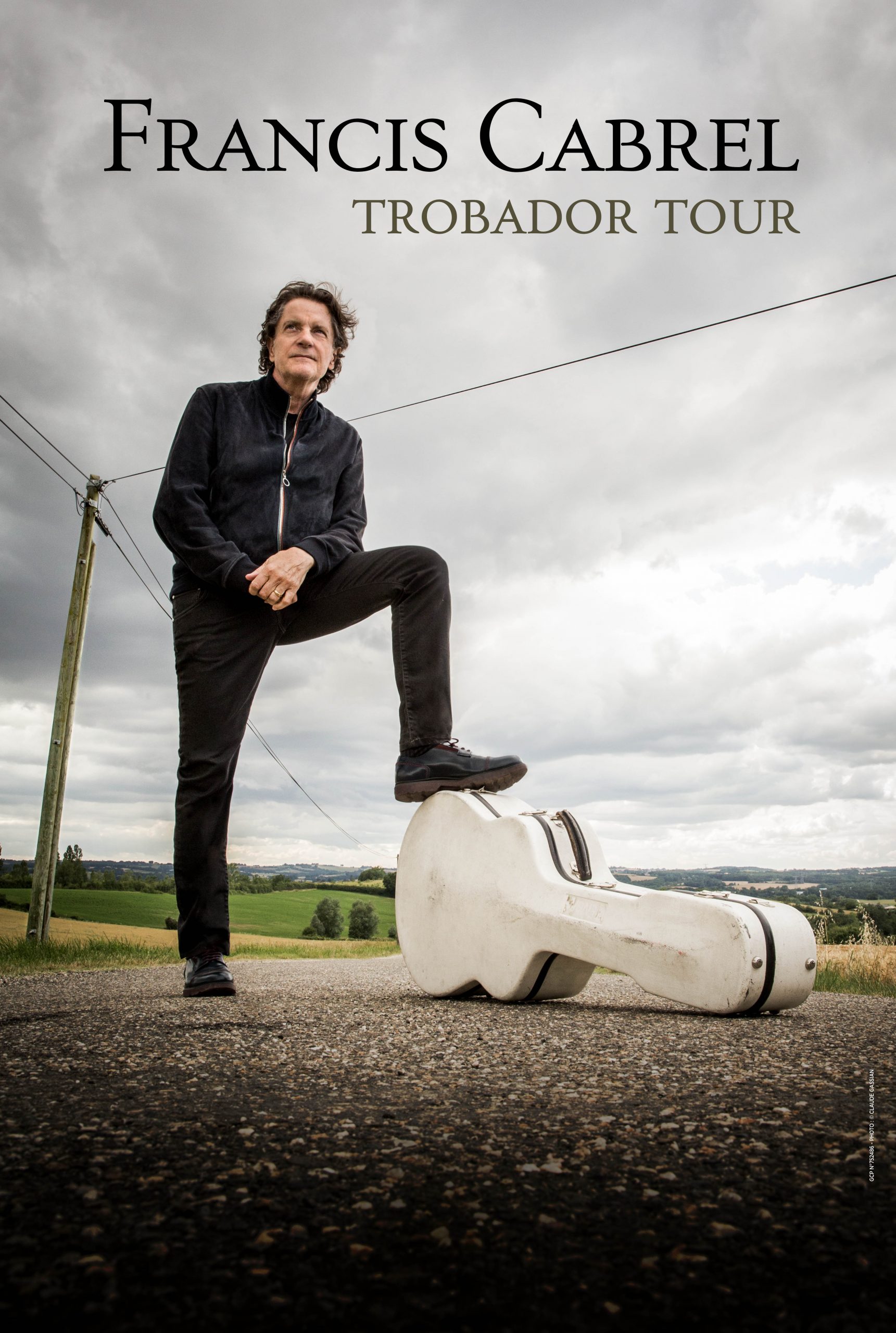 Francis Cabrel tournée concert TROBADOR tour