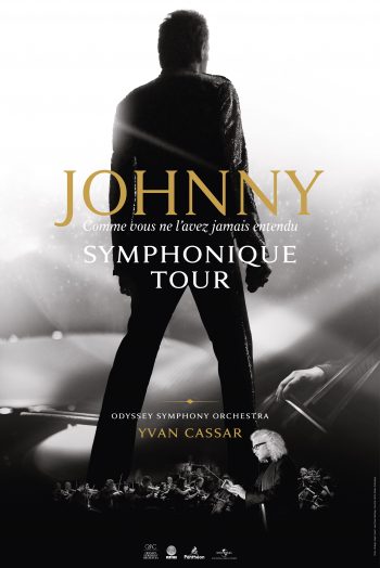 Affiche La voie de Johnny concert jean baptiste guégan zenith de strasbourg europe