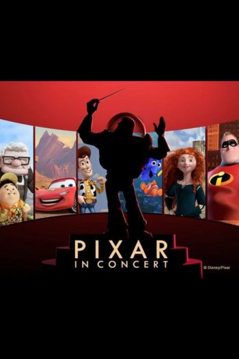 Pixar en concert affiche Zénith de Strasbourg